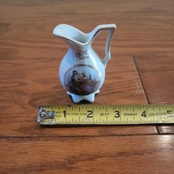 Tiny Handpainted China Teapot 