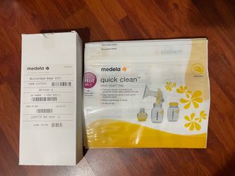 New medela steam sterilizing bags