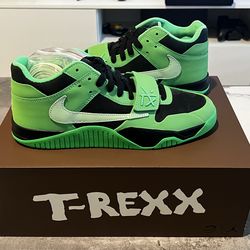 Jordan Travis Scott CJ1 T-Rexx ‘Green Spark’ (DS Size 10.5 Men)