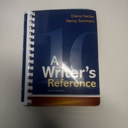 A Writer’s Reference 10th Edition by Diana Hacker and Nancy Sommers