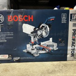 BOSCH Profactor 7-1/4 in 18 Volt Sliding Compound Cordless Miter Saw