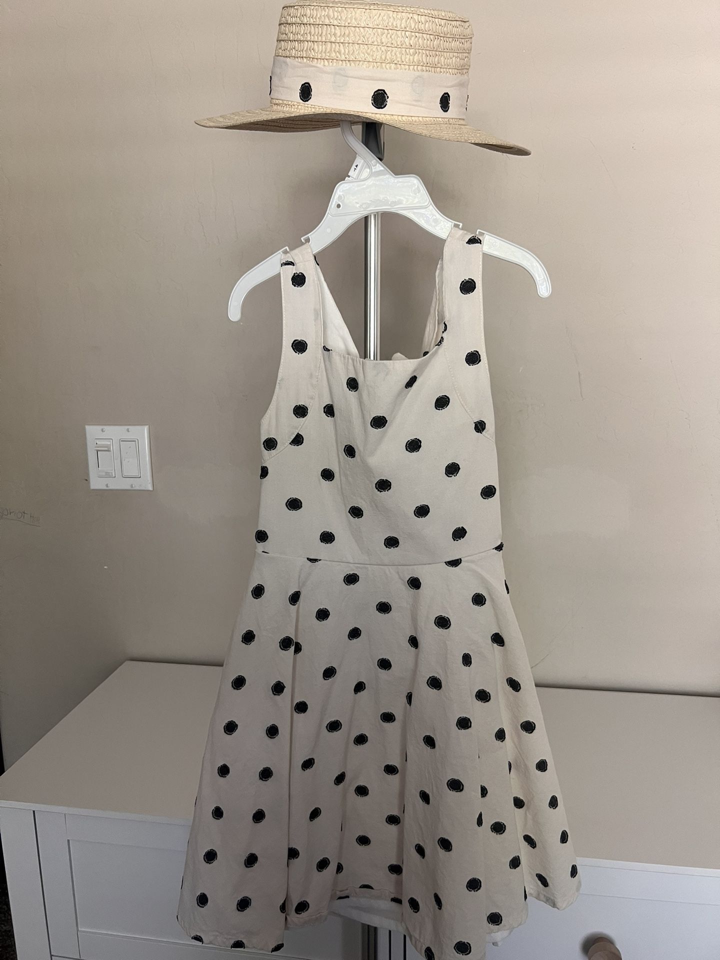 Girls Polka Dot Dress Size 6