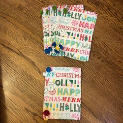 Target Bullseye Christmas Placemats (6 each) and Table Runner (1 each) NWT
