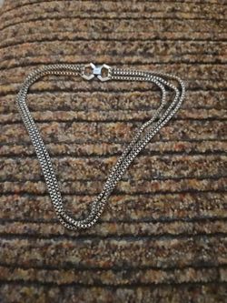 VTG Stainless Steel unbranded  Jewelry Necklace/Choker