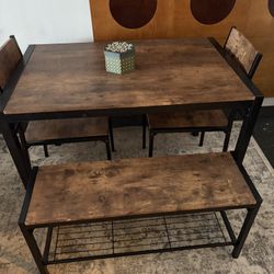 Table Bench Set 