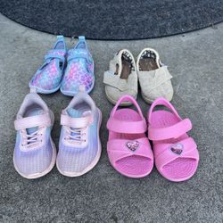 Toddler Size 4 And 12-18 Month Water Shoes