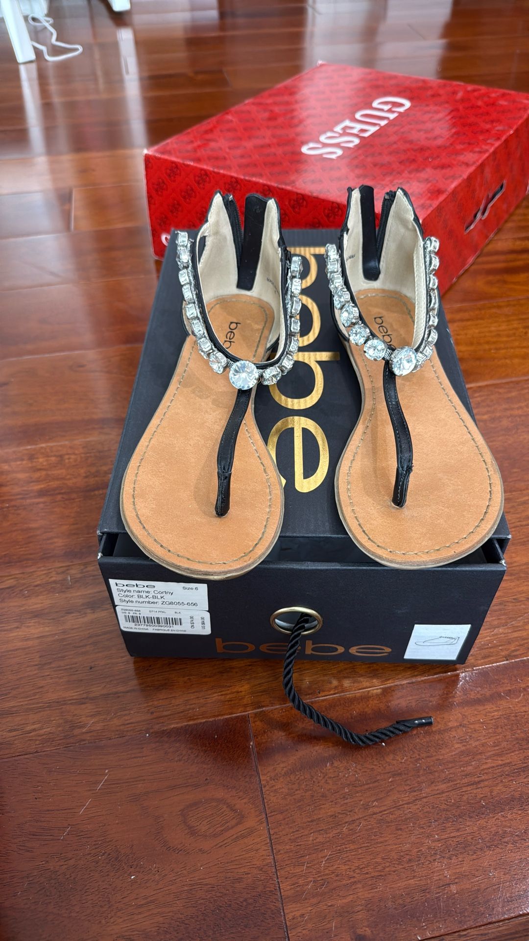 Bebe Flat Sandals 