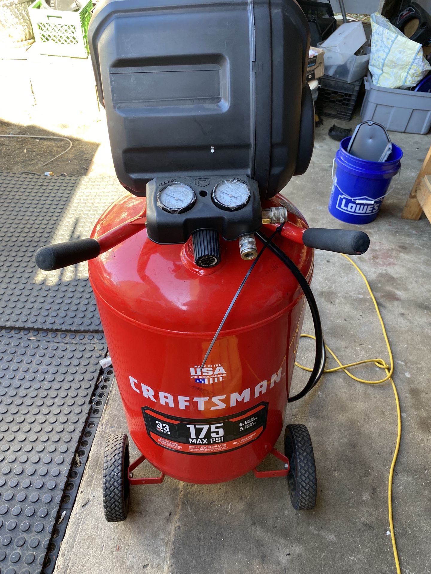 Craftsman 33 Gallon Air Compressor 175 Psi