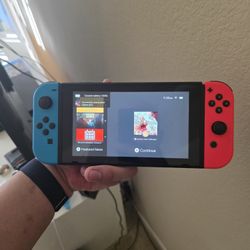 Nintendo Switch Bundle With 2 Games 
