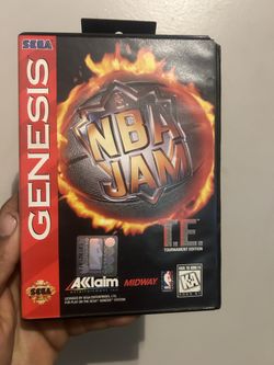 Sega Genesis 1994 NBA Jam T.E. Tournament Edition Video Game