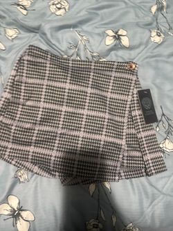 Vince Camuto Houndstooth  Skirt size 6x kids