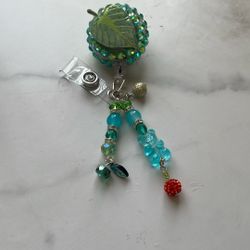 Holiday handmade name badge