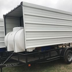 7x16 Portacooler Trailer