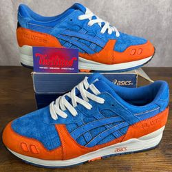 ASICS Gel Lyte 3 x Ronnie Fieg ECP New York City Knicks Size 11.5 H30BK-4367 Men’s Shoes OG Rare