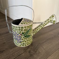 Mosaic Water Metal Can 