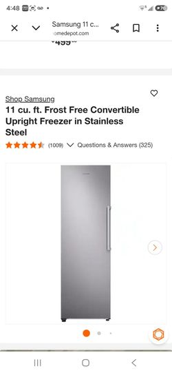 New freezer
