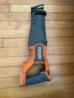 RIDGID 18V Brushless Orbital Reciprocating Saw – Tool Only