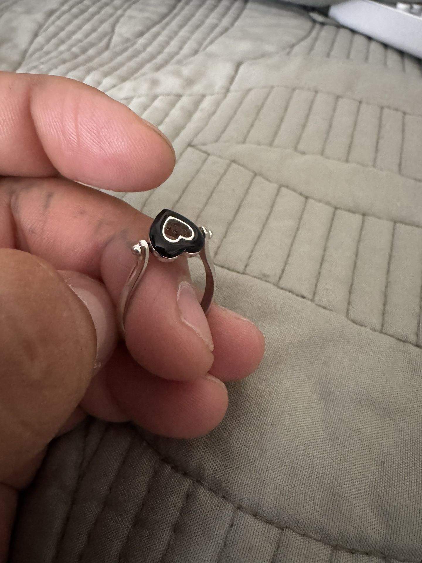 14k White Gold Ring