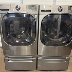 BEAUTIFUL  LG WASHER AND  ELECTRIC DRYER SET EXCELLENT CONDITIONS 