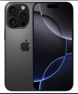 Apple iPhone 16 Pro, US Version, 256GB, Black Titanium - New! In the Box! Never used!