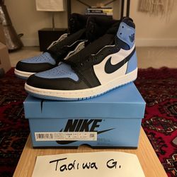 Jordan 1 High “UNC Toe” Size 7 
