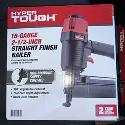 Hyper Tough 16 gauge 2 - 1/2 inch straight finish nailer