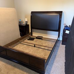 Wooden Queen Bed Frame
