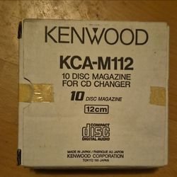 Kenwood KCA-M112 10-Disc CD Changer Magazine Cartridge 12cm Universal Fit