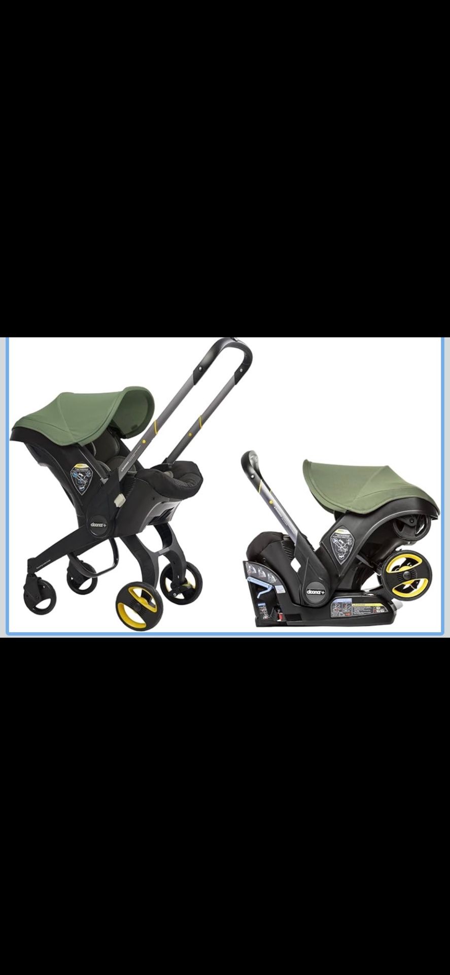 Doona Infant Car Seat & Stroller (including base) – Like New $420