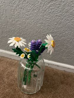 Lego Botanical Daisies and Cherry Blossoms