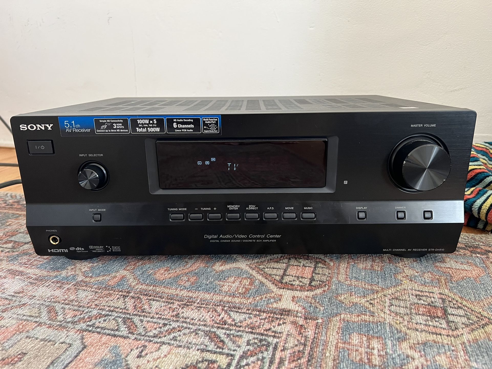 Sony STR-DH510 230watt 5.1 Stereo Receiver