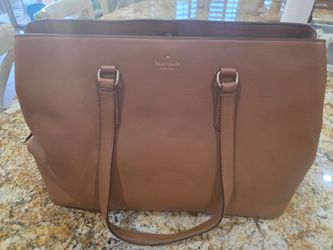 Kate Spade Brown Large Tote Purse