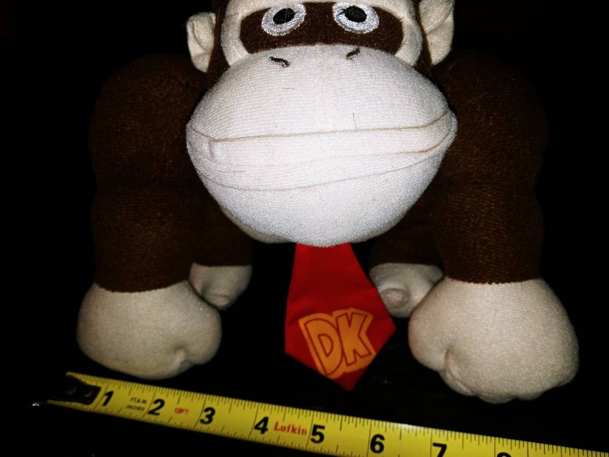 Nintendo Atari Video Game Donkey King Kong Stuffed Animal Plush Toy