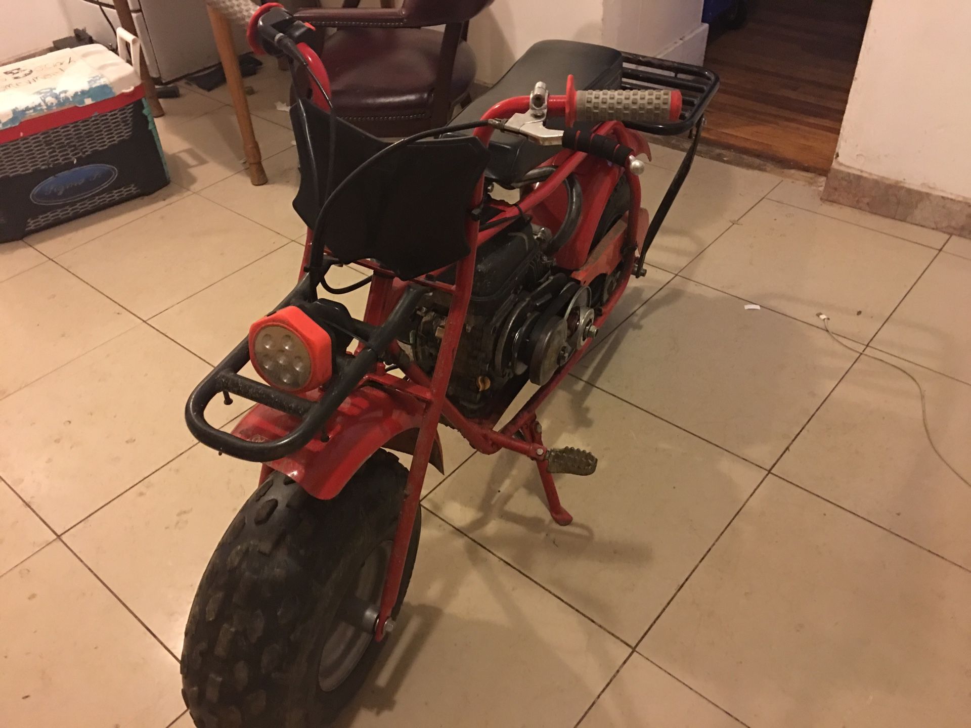 Custom Coleman CT200U Minibike FAST!!!