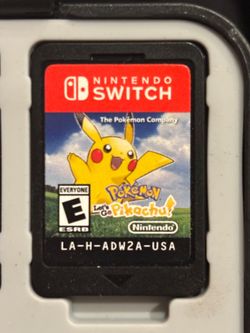 Pokémon Pikachu Nintendo switch
