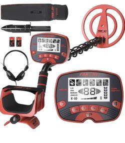 Brand New Metal Detector Kit Waterproof LCD Display 5 Modes w/ Headphones & Bag