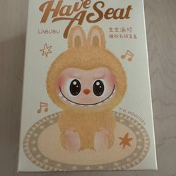 Labubu Have A Seat Series 100% AUTHENTIC from Popmart with Validation Code BRAND NEW SEALED LAST ONE ! $60 