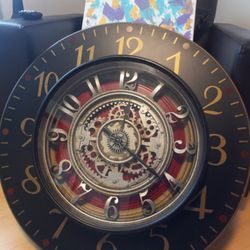 Beautiful Steampunk Inspired Wall Clock.