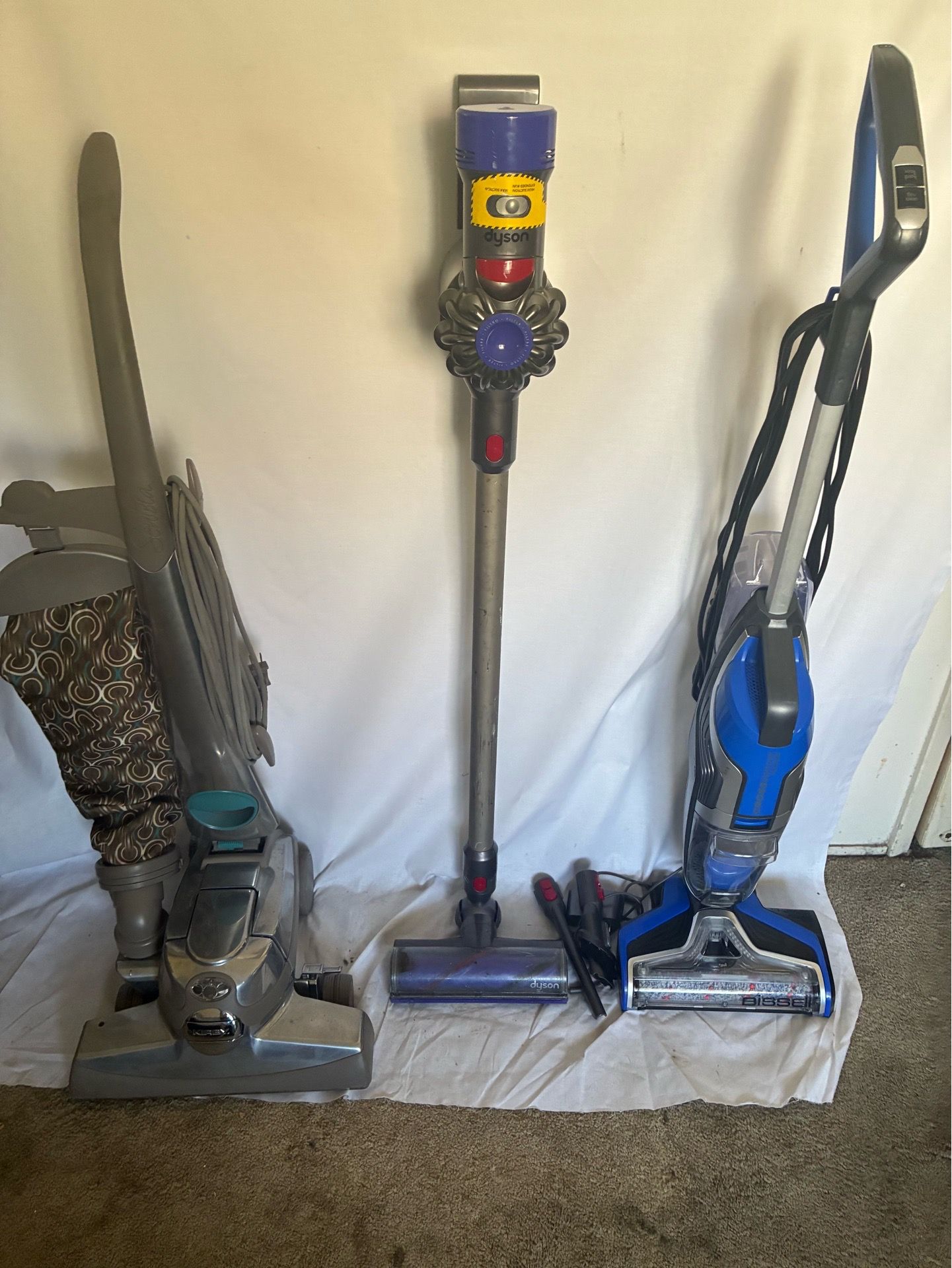 Dyson Kirby Bissell cross wave Premier