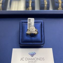 Ring Trio Set Diamonds 💎 10k 