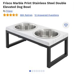 Dog Bowl With Stand
