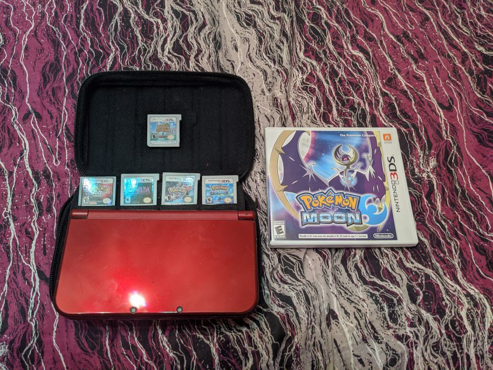 New Nintendo 3ds XL with games
