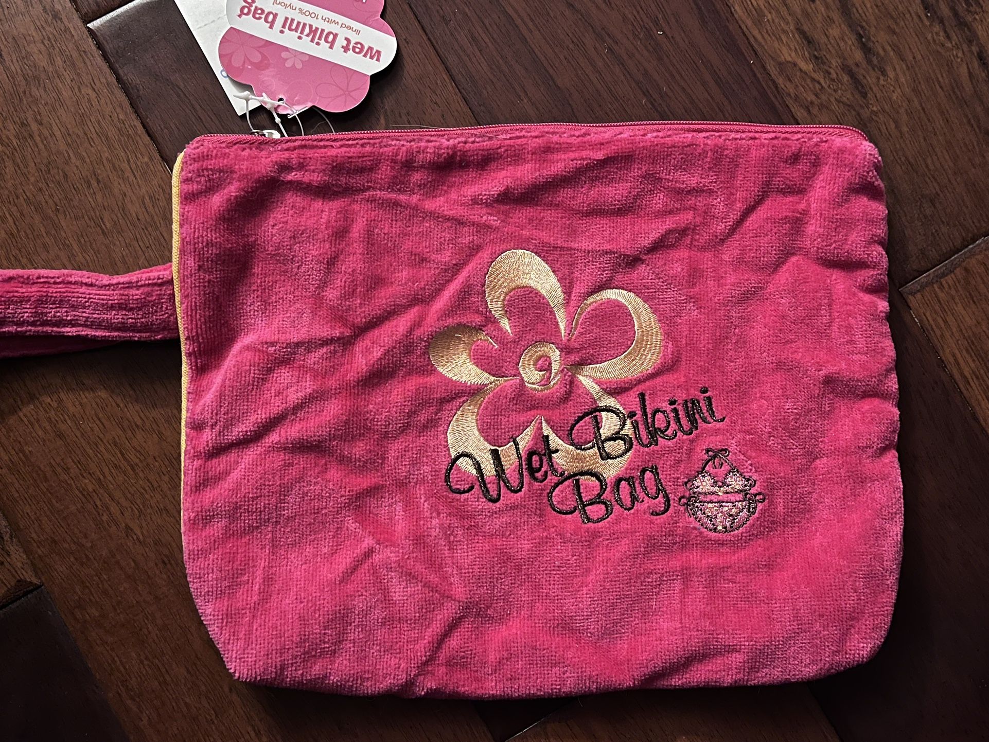 Hot Pink Bikini/ Bathing Suit Bag