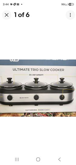 Trio Slow Cooker $30