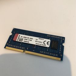 Kingston 4GB Laptop Memory RAM