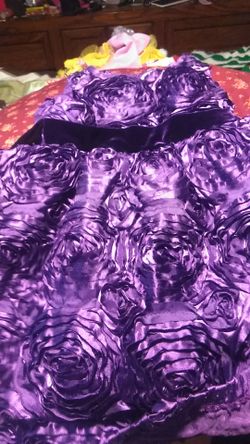 Purple girl dress size2_3
