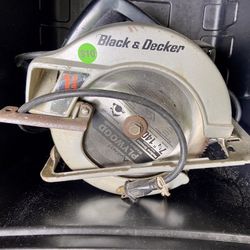 Black And Decker 7 1/4” Skill Saw