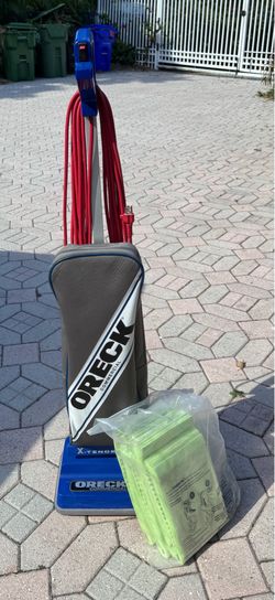 Oreck Commercial XL Vacuum.