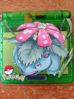 GBA SP Custom & Modded with Venosaur Pokémon Housing