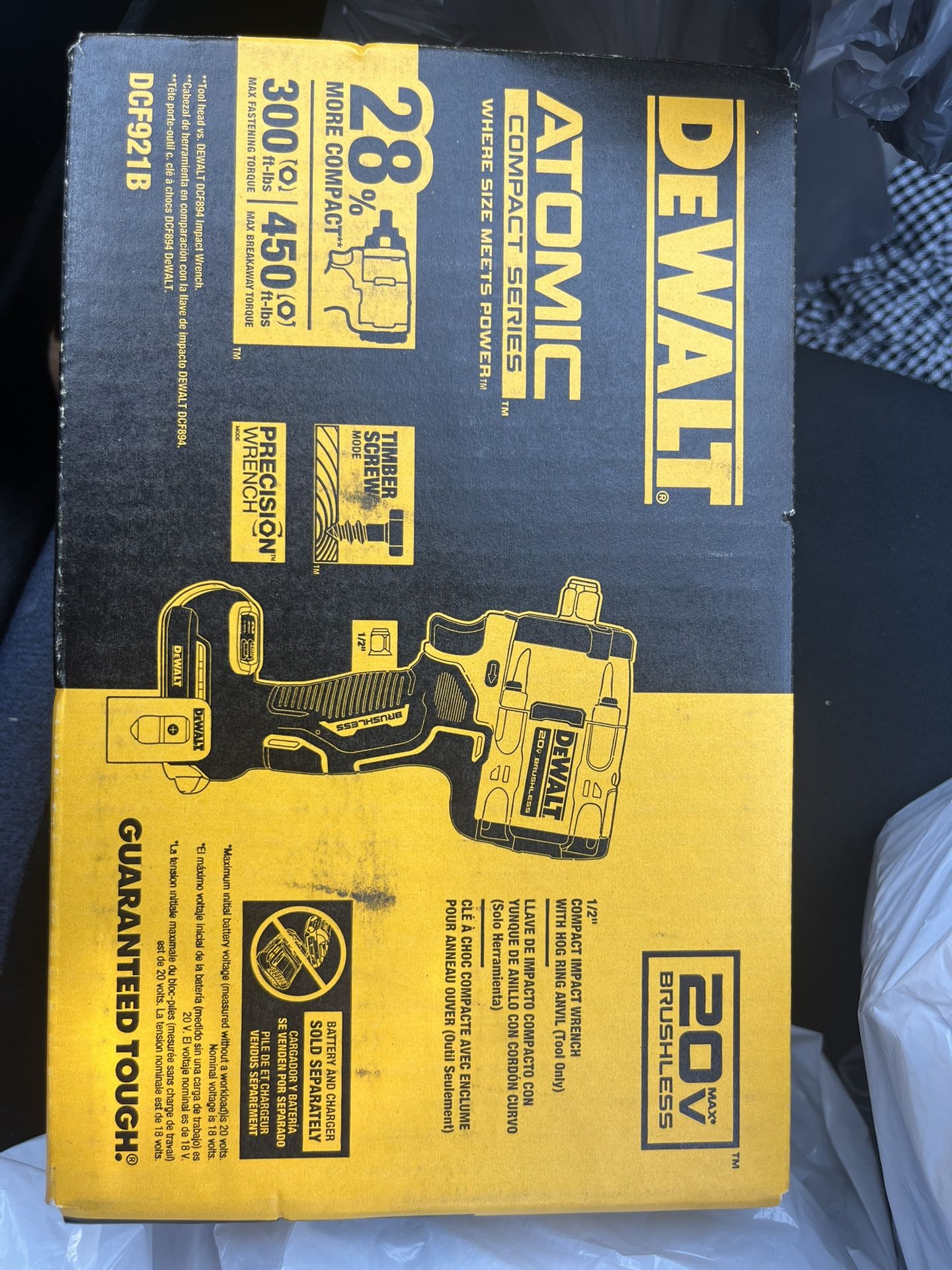 Dewalt impact wrench 1/2’’